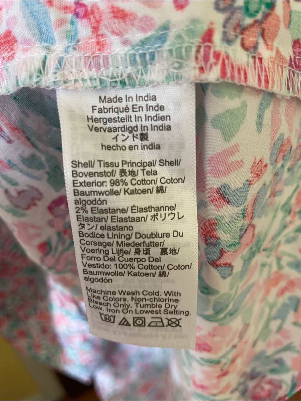 J. Crew Cotton Floral Sleeveless Midi Maxi Dress - Picture 3 of 3